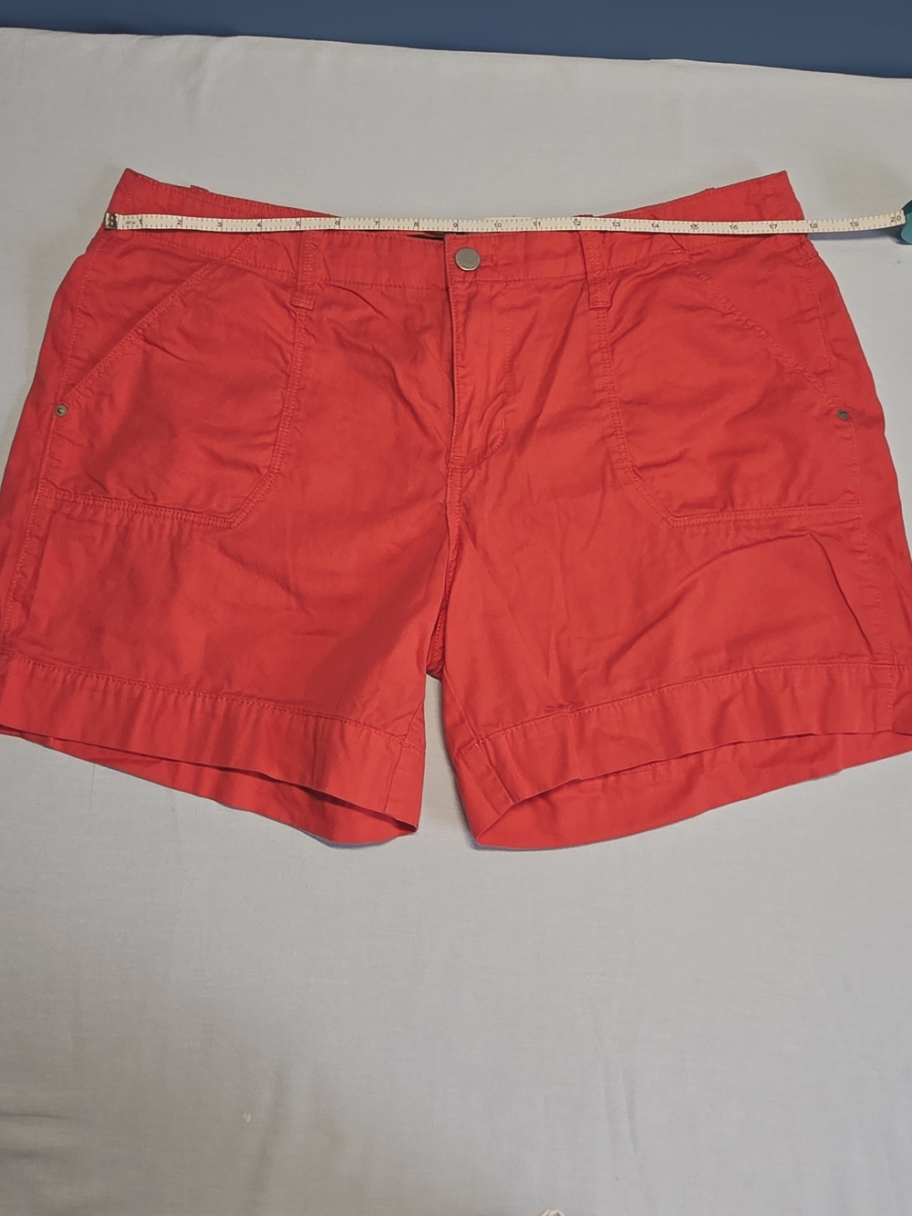 Calvin Klein Bright Red Women's Casual Shorts